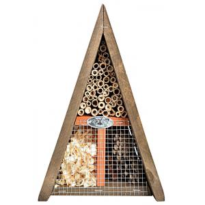 Afbeelding Insectenhotel driehoek 28 cm door Huisdierexpress.nl